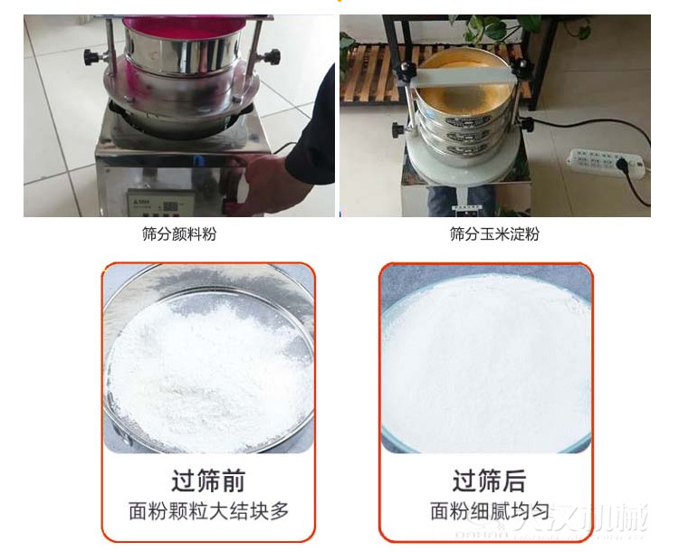 可用于500目內強吸附性、易抱團、高靜電的精細粉末