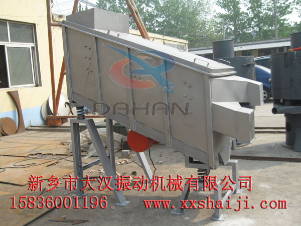 不銹鋼直線振動(dòng)篩帶傾角